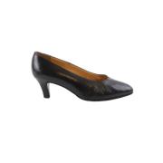 Pre-owned Leather heels Celine Vintage , Black , Dames