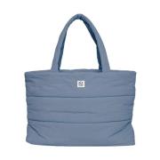 Icon Shopper Tas MSCHSasja Stijl Moss Copenhagen , Blue , Dames