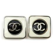 Pre-owned Metal chanel-jewelry Chanel Vintage , Black , Dames