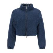 Omkeerbare Donsjas Thom Browne , Blue , Dames