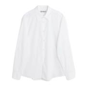 Witte Liquid Poplin Beyond Overhemd Our Legacy , White , Heren