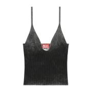 Stijlvolle Gebreide M-laila Sweater Diesel , Black , Dames