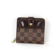 Pre-owned Canvas wallets Louis Vuitton Vintage , Brown , Dames