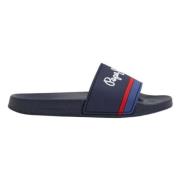 Slider Portobello Flip-flops Pepe Jeans , Blue , Heren