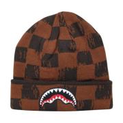 Bruine wollen geruite muts Sprayground , Brown , Unisex