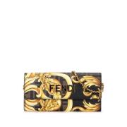 Pre-owned Canvas wallets Fendi Vintage , Multicolor , Dames