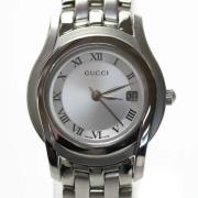 Pre-owned Metal watches Gucci Vintage , Gray , Dames