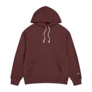 Geborstelde Fleece Hoodie Collectie Champion , Red , Heren