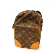 Pre-owned Fabric louis-vuitton-bags Louis Vuitton Vintage , Brown , Da...