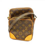 Pre-owned Fabric louis-vuitton-bags Louis Vuitton Vintage , Brown , Da...