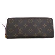 Pre-owned Fabric wallets Louis Vuitton Vintage , Brown , Dames