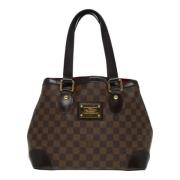 Pre-owned Canvas totes Louis Vuitton Vintage , Brown , Dames