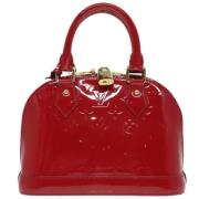 Pre-owned Leather louis-vuitton-bags Louis Vuitton Vintage , Red , Dam...