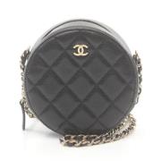 Pre-owned Fabric chanel-bags Chanel Vintage , Black , Dames