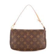 Pre-owned Canvas louis-vuitton-bags Louis Vuitton Vintage , Brown , Da...