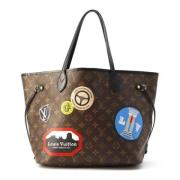 Pre-owned Fabric louis-vuitton-bags Louis Vuitton Vintage , Brown , Da...