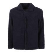 Blauwe Overshirt Ballantyne , Blue , Heren