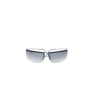 Pre-owned Plastic sunglasses Gucci Vintage , Blue , Dames