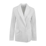 Witte Jas Model 24Fe3887 Pop31 1 Beatrice .b , White , Dames