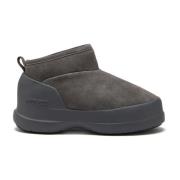 Grijze Suède Enkellaarzen voor Vrouwen Moon Boot , Gray , Dames