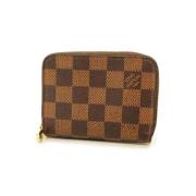 Pre-owned Fabric wallets Louis Vuitton Vintage , Brown , Dames