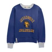 Vintage Crewneck Sweatshirt Champion , Blue , Heren