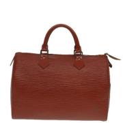 Pre-owned Leather louis-vuitton-bags Louis Vuitton Vintage , Brown , D...