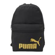 Stijlvolle Zwarte Rugzak voor Casual Gebruik Puma , Black , Unisex