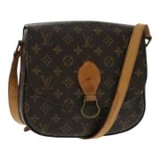 Pre-owned Canvas louis-vuitton-bags Louis Vuitton Vintage , Brown , Da...