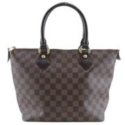 Pre-owned Canvas louis-vuitton-bags Louis Vuitton Vintage , Brown , Da...