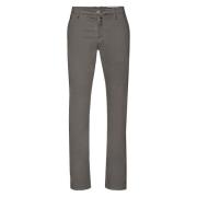 Slim Fit Bobby Chinos Made in Italy Jacob Cohën , Brown , Heren