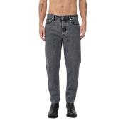 Klassieke Denim Jeans Won Hundred , Blue , Heren