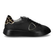 Sneakers Tempel Tennis Philippe Model , Black , Dames