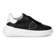 Sneakers Tres Temple Tennis Philippe Model , Black , Dames