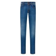 Slim Fit Bard Jeans Made in Italy Jacob Cohën , Blue , Heren