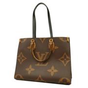 Pre-owned Fabric louis-vuitton-bags Louis Vuitton Vintage , Brown , Da...