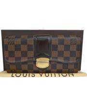 Pre-owned Canvas wallets Louis Vuitton Vintage , Brown , Dames