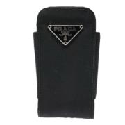 Pre-owned Canvas wallets Prada Vintage , Black , Dames