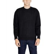 Zwart Geruite Sweater Pullover Emporio Armani , Black , Heren