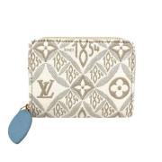 Pre-owned Fabric wallets Louis Vuitton Vintage , Beige , Dames