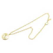 Pre-owned Metal necklaces Chanel Vintage , Yellow , Dames