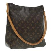 Pre-owned Canvas louis-vuitton-bags Louis Vuitton Vintage , Brown , Da...