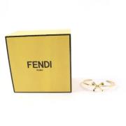 Pre-owned Fabric bracelets Fendi Vintage , Yellow , Dames