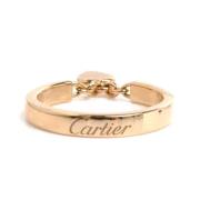 Pre-owned Metal rings Cartier Vintage , Yellow , Dames