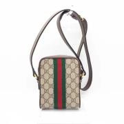 Pre-owned Canvas gucci-bags Gucci Vintage , Brown , Dames