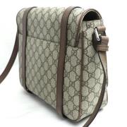 Pre-owned Canvas crossbody-bags Gucci Vintage , Brown , Dames