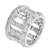 Pre-owned White Gold rings Cartier Vintage , Gray , Dames