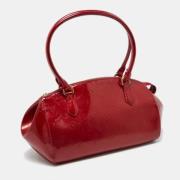 Pre-owned Leather louis-vuitton-bags Louis Vuitton Vintage , Red , Dam...