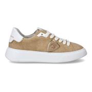 Sneakers Temple Tennis Philippe Model , Beige , Dames