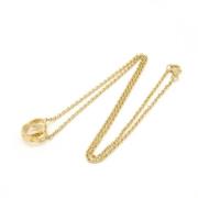 Pre-owned Metal necklaces Cartier Vintage , Yellow , Dames